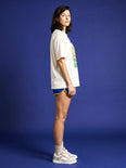 Camiseta Oversized Meu Brasil Feminina Off-White