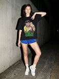 Camiseta Oversized Meu Brasil Feminina Preto