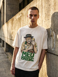 Camiseta Oversized Meu Brasil Masculina Off-White