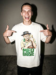 Camiseta Oversized Meu Brasil Masculina Off-White