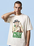 Camiseta Oversized Meu Brasil Masculina Off-White