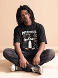 Camiseta Oversized Mr. Pickles Masculina Preto