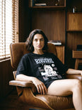 Camiseta Oversized Neurodesligado Feminina Preto