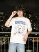 Camiseta Oversized Neurodesligado Masculina Off-White