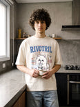 Camiseta Oversized Neurodesligado Masculina Off-White
