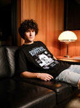 Camiseta Oversized Neurodesligado Masculina Preto