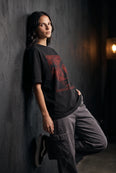 Camiseta Oversized Obsession Feminina Preto