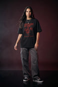 Camiseta Oversized Obsession Feminina Preto