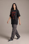 Camiseta Oversized Obsession Feminina Preto