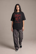 Camiseta Oversized Obsession Feminina Preto