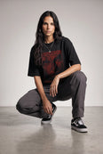 Camiseta Oversized Obsession Feminina Preto