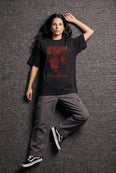 Camiseta Oversized Obsession Feminina Preto