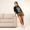 Camiseta Oversized Para Cambiar la Realidad Feminina Preto