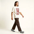 Camiseta Oversized Para Cambiar la Realidad Masculina Off-White