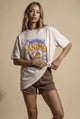 Camiseta Oversized Procurando Ânimo - Feminina