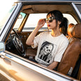 Camiseta Oversized Stay Positive Feminina Off-White