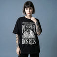 Camiseta Oversized Vivemos no Capitalismo Feminina Preto