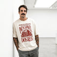 Camiseta Oversized Vivemos no Capitalismo Masculina Off-White