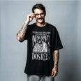 Camiseta Oversized Vivemos no Capitalismo Masculina Preto