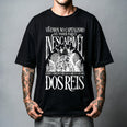 Camiseta Oversized Vivemos no Capitalismo Masculina Preto