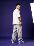 Camiseta Oversized Viver é melhor que sonhar Masculina Off-White