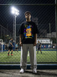 Camiseta Oversized Viver é melhor que sonhar Masculina Preto