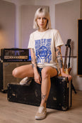 Camiseta Oversized Where Is My Mind Feminina Off-White