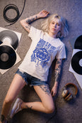 Camiseta Oversized Where Is My Mind Feminina Off-White
