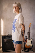 Camiseta Oversized Where Is My Mind Feminina Off-White