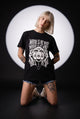 Camiseta Oversized Where Is My Mind Feminina Preto