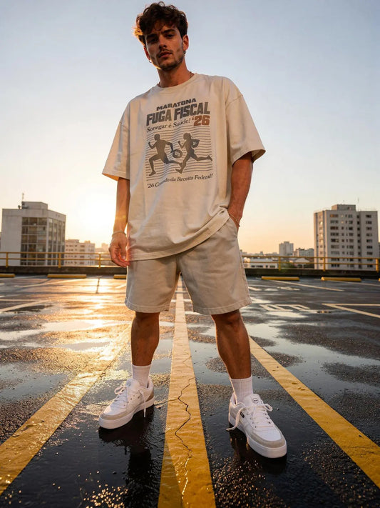 Camiseta MARATONA FISCAL 2026 Oversized