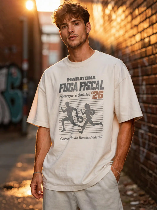 Camiseta MARATONA FISCAL 2026 Oversized