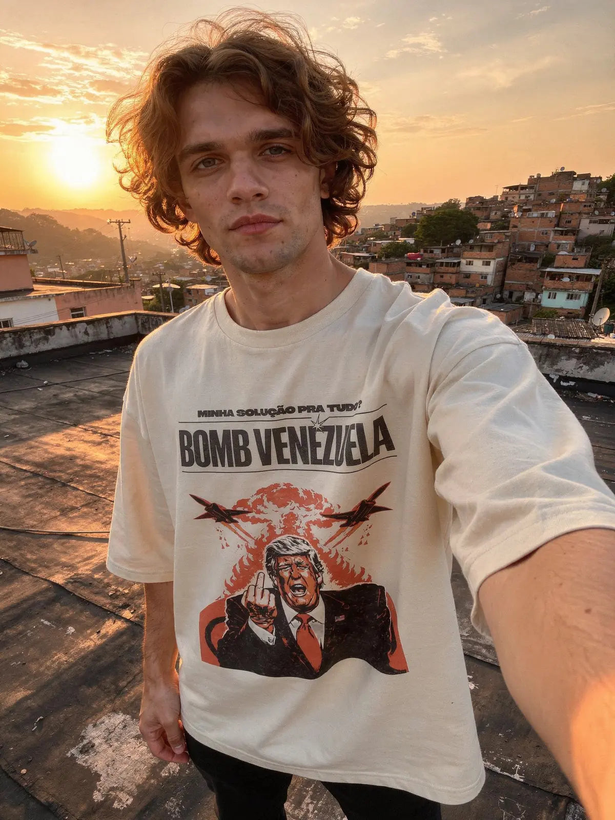 Camiseta BOMB VENEZUELA Oversized