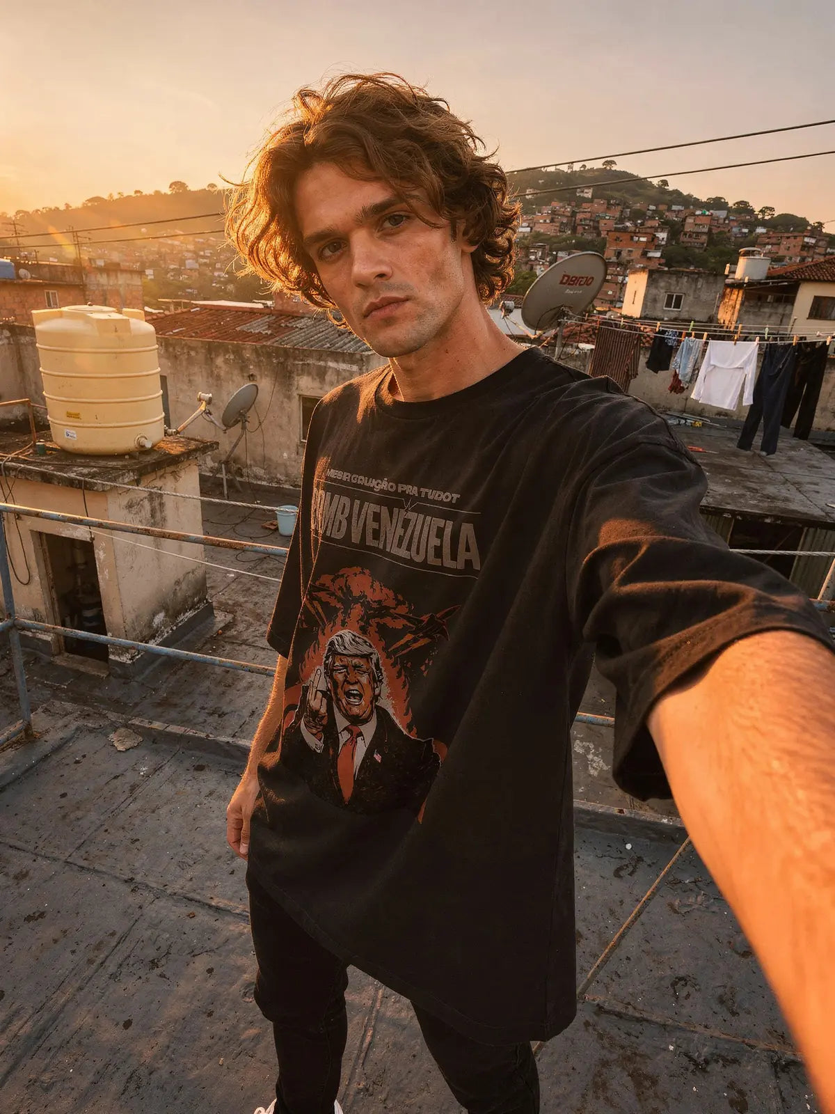 Camiseta BOMB VENEZUELA Oversized