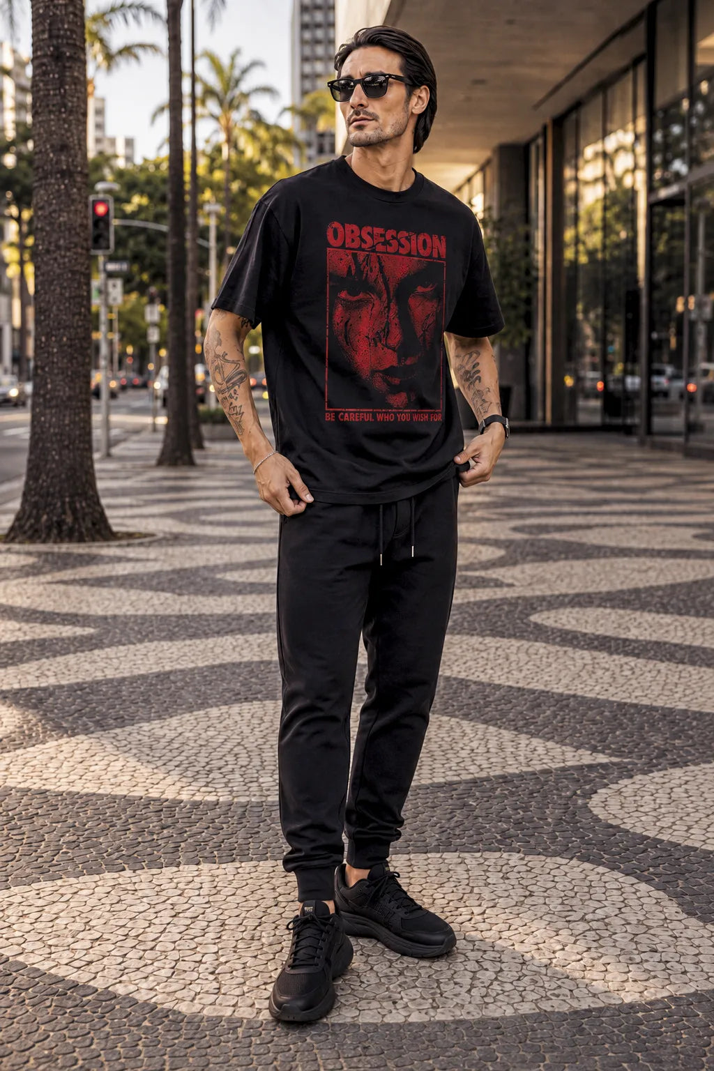 Camiseta Oversized Obsession - Masculina