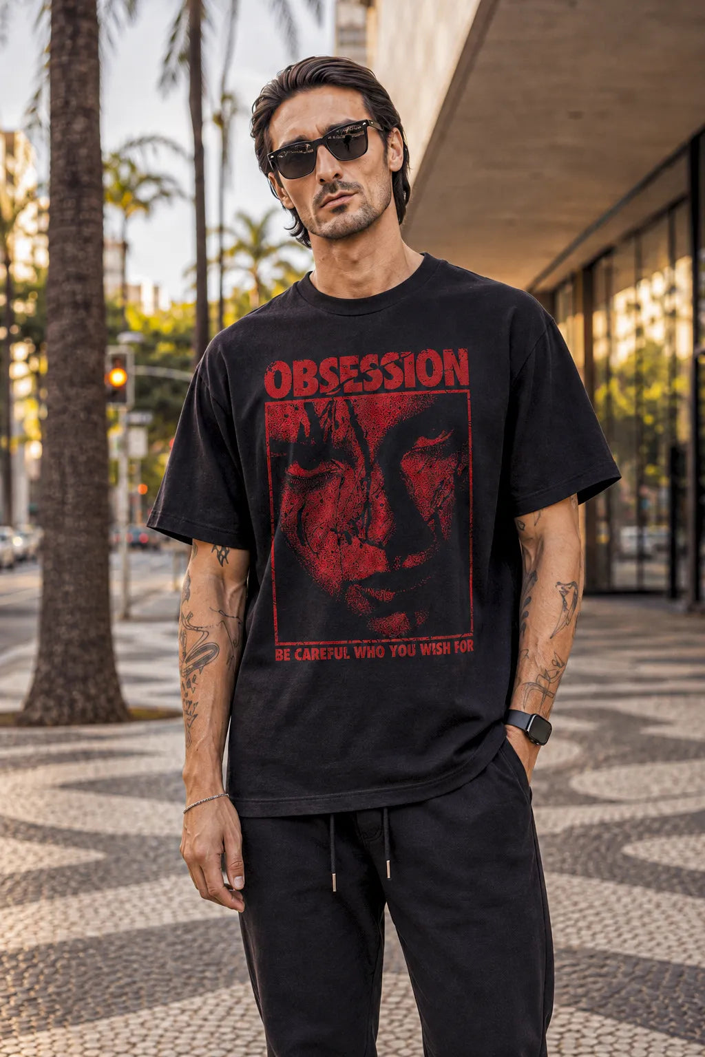 Camiseta Oversized Obsession - Masculina