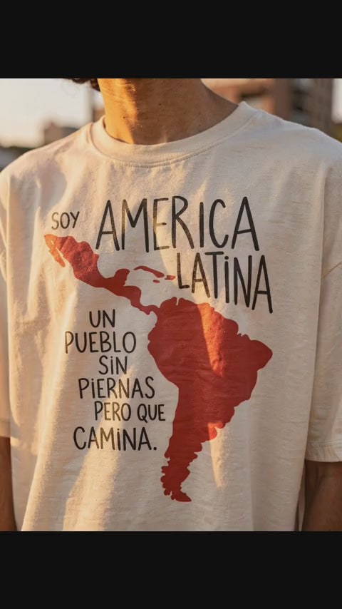 Camiseta SOY AMERICA LATINA Oversized
